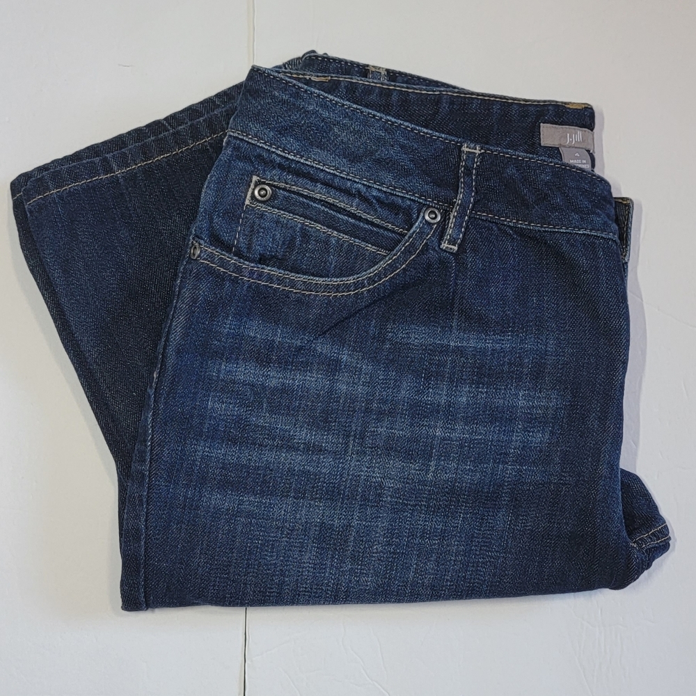 j. jill straight leg jeans/Size 4. - Picture 10 of 11